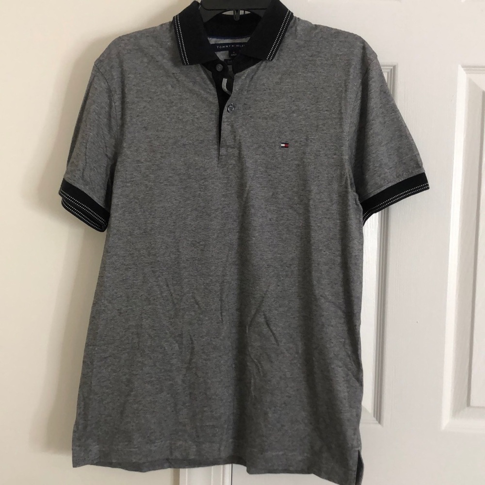 Tommy Hilfiger gray polo